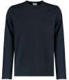 K510 KK510 Kustom Kit Long Sleeve Fashion Fit Superwash® 60°C T-Shirt Navy colour image
